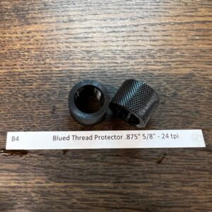 Blued Thread Protector .875 5/8x24 tpi