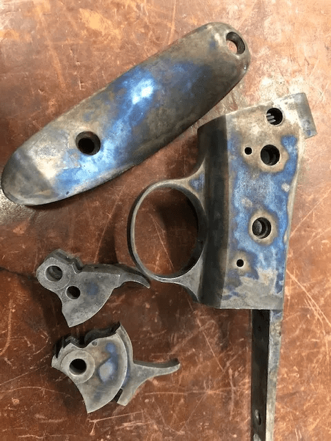 Remington #4 Rolling Block Case Hardened Parts