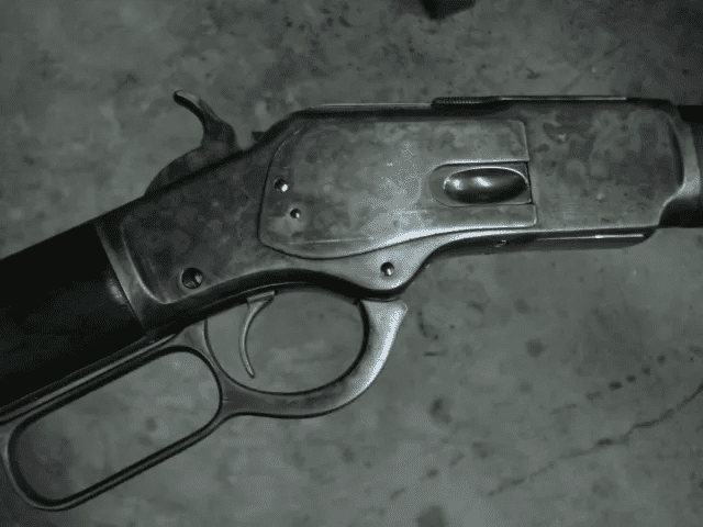 Winchester 1873 Restored, Case Hardened, Rust Blue