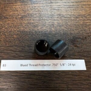 Thread Protector Blued .750 5/8 x 24 tpi