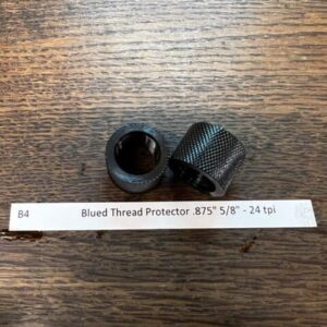 Thread Protector Blued .875 5/8 x 24 tpi