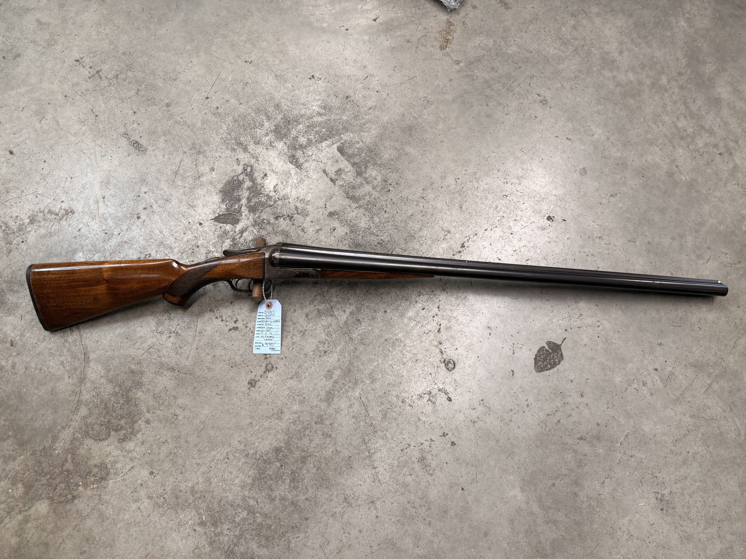Fox Stirlingworth SxS 12 Gauge